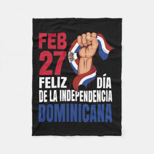 Couverture Polaire Dominicana - Fête de l'Indépendance Dominicaine