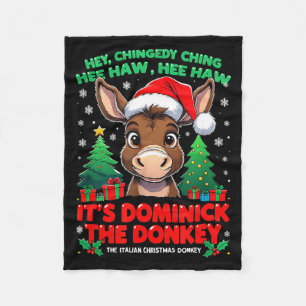 Couverture Polaire Dominick Cheer Mi Burrito Sabanero Noël Mexicain
