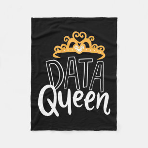 Couverture Polaire Don de scientifique Fier Data Queen