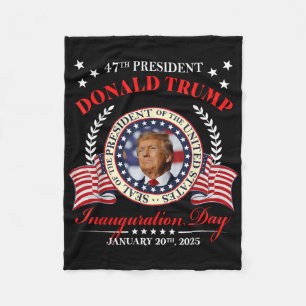 Couverture Polaire Donald Trump Jour de l'investiture 2025 47e présid