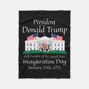 Couverture Polaire Donald Trump Jour de l'investiture 2025 47e présid