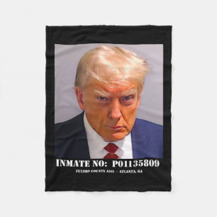 Couverture Polaire Donald Trump Tiré sur une bombe