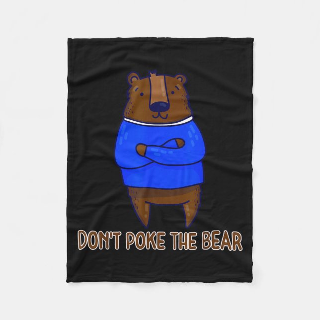 Couverture Polaire Don't Ke The Bear Gift  (Devant)