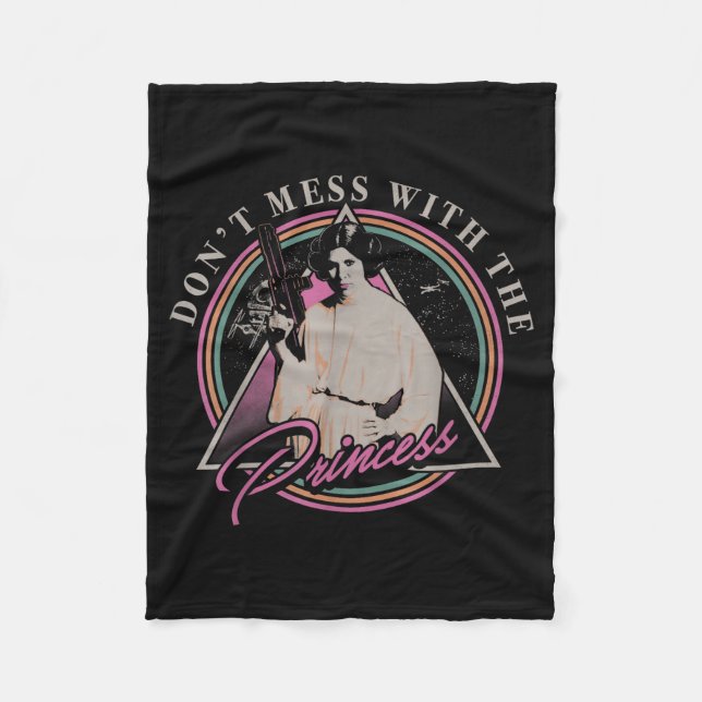 Couverture Polaire Don't Mess With The Princess +  (Devant)