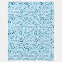 Double Coeur Lemniscate - Pois sans couture Motif 