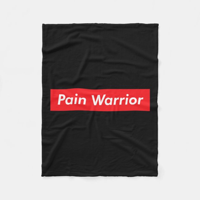 Couverture Polaire Douleur Guerrier Crps Mois de sensibilisation Rsd  (Devant)