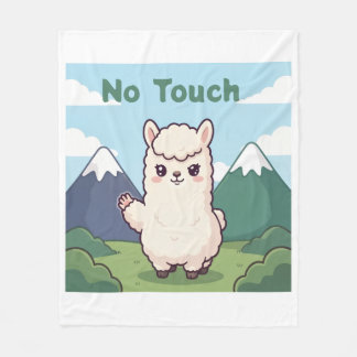 Couverture Polaire Doux lama 
