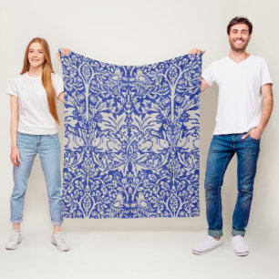 Couverture Polaire Dove et Rabbit, William Morris
