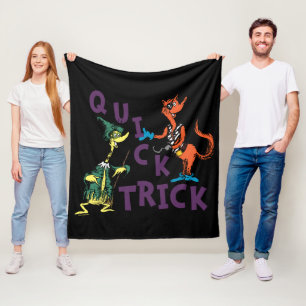 Couverture Polaire Dr. Seuss Graphisme Halloween « Tour de passe-pa