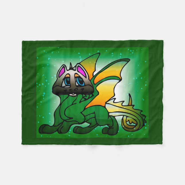 Couverture Polaire Dragon (Devant (Horizontal))