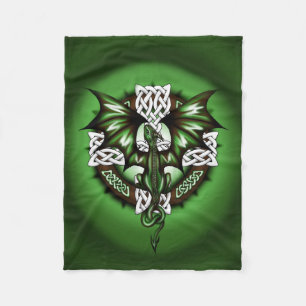 Couverture Polaire Dragon celtique