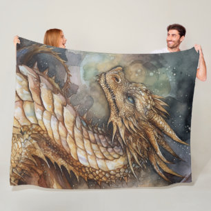 Couverture Polaire Dragon d'Imaginaire Fleece Blanket