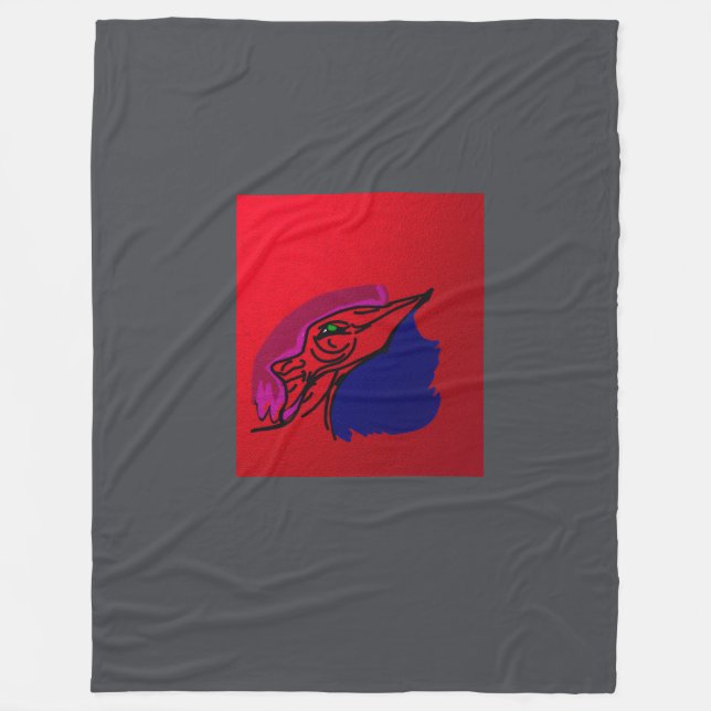 Couverture Polaire Dragon Fashionista (Devant)