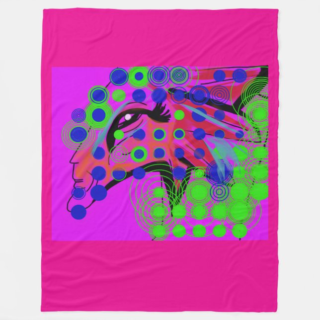 Couverture Polaire Dragon Prophetess (Devant)