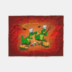 Couverture Polaire Dragons - Joyeux Halloween ! Aujourd'hui je vais c