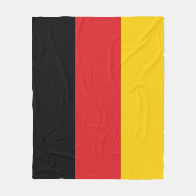 Couverture Polaire Drapeau allemand (Devant)