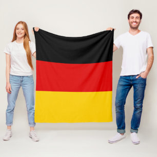 Couverture Polaire Drapeau allemand