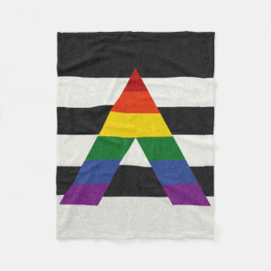 Couverture Polaire Drapeau alto LGBT