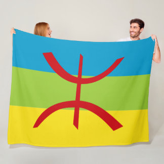 Couverture Polaire Drapeau Amazigh Drapeau Berber Drapeau Kabyles