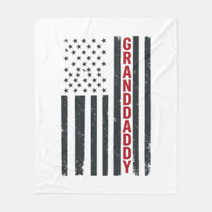 Couverture Polaire Drapeau américain Granddaddy Design patriotique vi