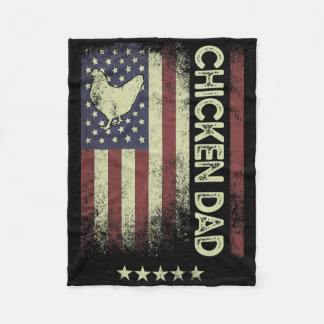 Couverture Polaire Drapeau américain Usa - Papa Poule