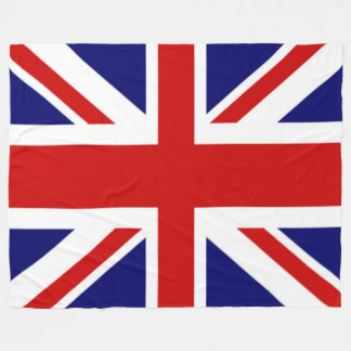 Couverture Polaire Drapeau britannique magnifique Union Jack