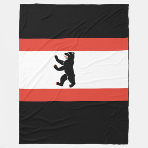 Couverture Polaire Drapeau de Berlin Fleece Blanket