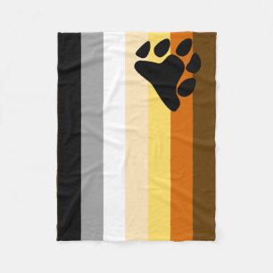 Couverture Polaire Drapeau de fierté des Ours