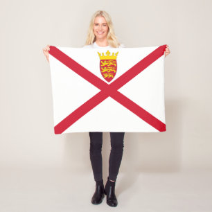 Couverture Polaire Drapeau de Jersey