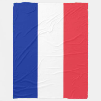 Couverture Polaire Drapeau de la France