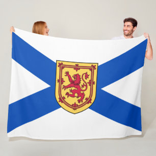 Couverture Polaire Drapeau de la Nouvelle-Écosse (Province canadienne