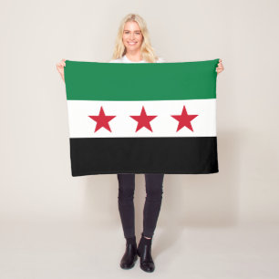 Couverture Polaire Drapeau de la Syrie