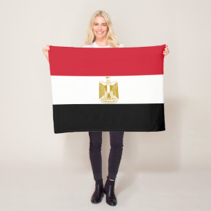 Couverture Polaire Drapeau de l'Égypte