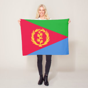 Couverture Polaire Drapeau de l'Érythrée