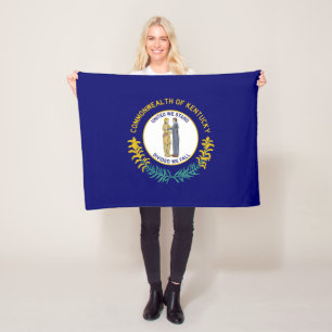 Couverture Polaire Drapeau de l'État du Kentucky