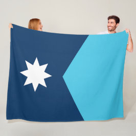 Couverture Polaire Drapeau de l'État du Minnesota