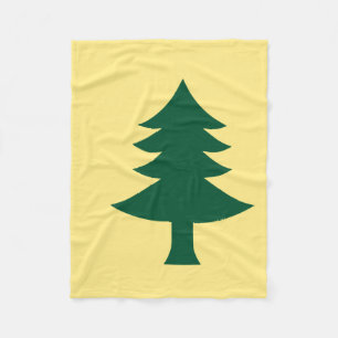 Couverture Polaire Drapeau d'État du Maine 1901