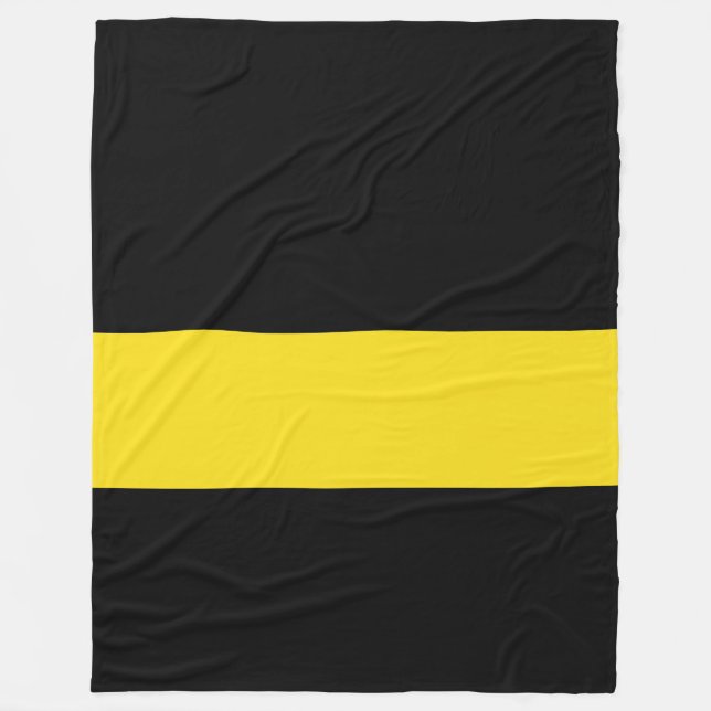 Couverture Polaire Drapeau du Bade-Wurtemberg Blanket en polaire (Devant)