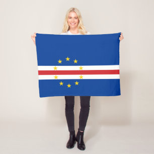 Couverture Polaire Drapeau du Cap-Vert