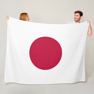 Couverture Polaire Drapeau du Japon