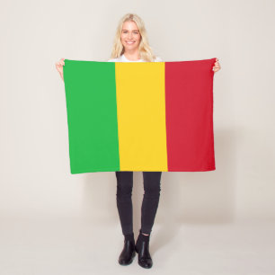 Couverture Polaire Drapeau du Mali