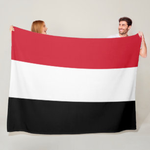 Couverture Polaire Drapeau du Yémen