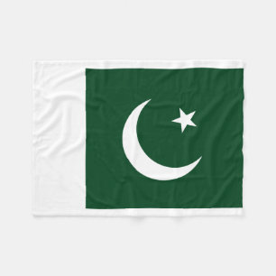 Couverture Polaire Drapeau national du monde du Pakistan
