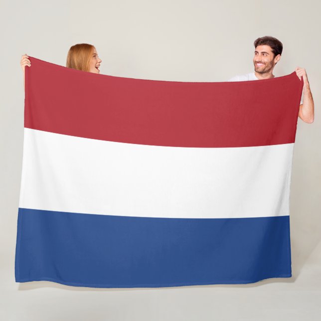 Couverture Polaire Drapeau néerlandais (En situation)