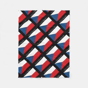 Couverture Polaire Drapeau République tchèque - Ceska Republika