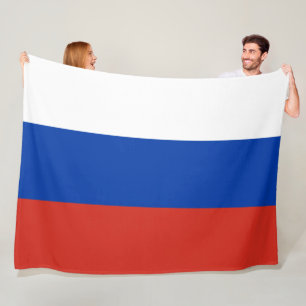Couverture Polaire Drapeau russe (Russie)