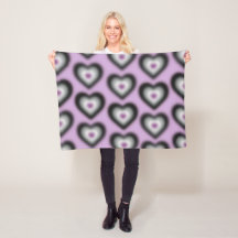 Drapeau sexuel sur un coeur flou