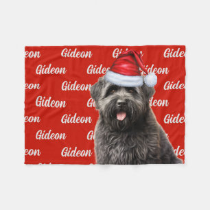 Couverture Polaire Drôle Bouvier Nom du chien Motif Noël