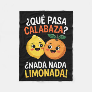 Couverture Polaire Drôle dicton espagnol nada nada limonada citrus Fu