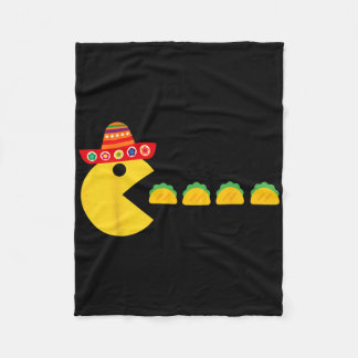 Couverture Polaire Drôle Manger Tacos Fiesta Cinco De Mayo Mexicaine 